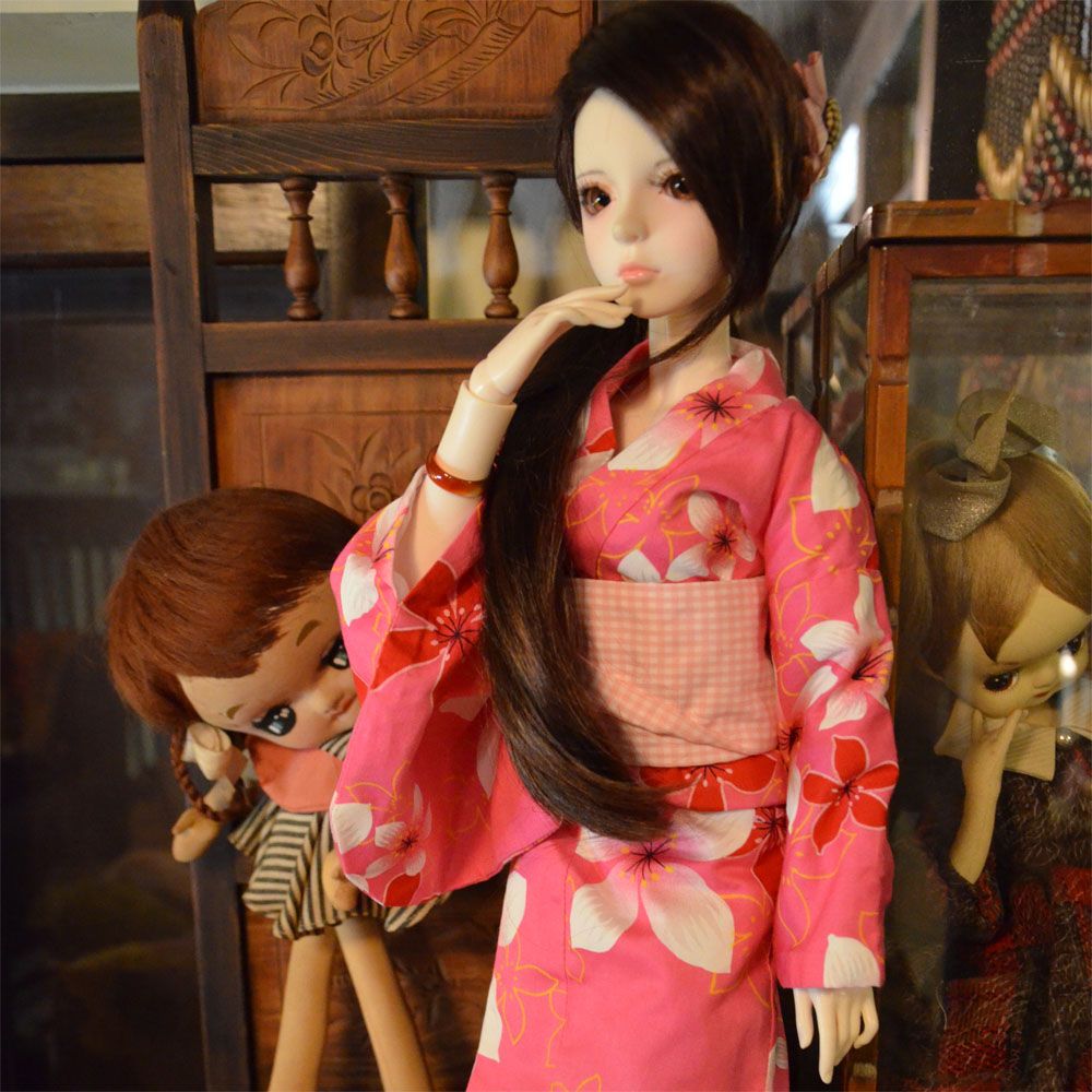 BJD DD 3、4分娃日式浴衣